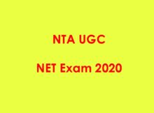 UGC NET 2020