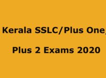 SSLC New Dates 2020