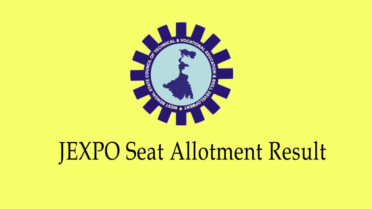 JEXPO Seat Allotment Result