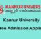 Kannur University Application