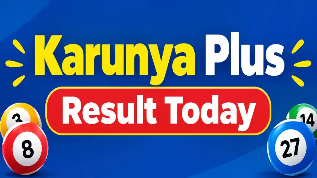 Kerala Lottery Karunya Plus Result Today